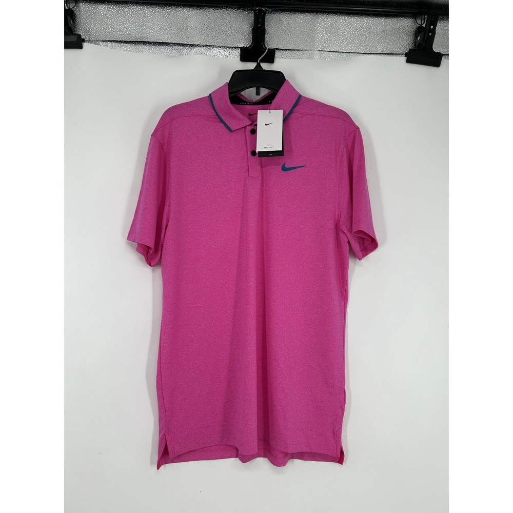 Nike Golf Polo Shirt Mens‎ MT Medium Tall Vapor Dri Fit Short Sleeve DH0608-642